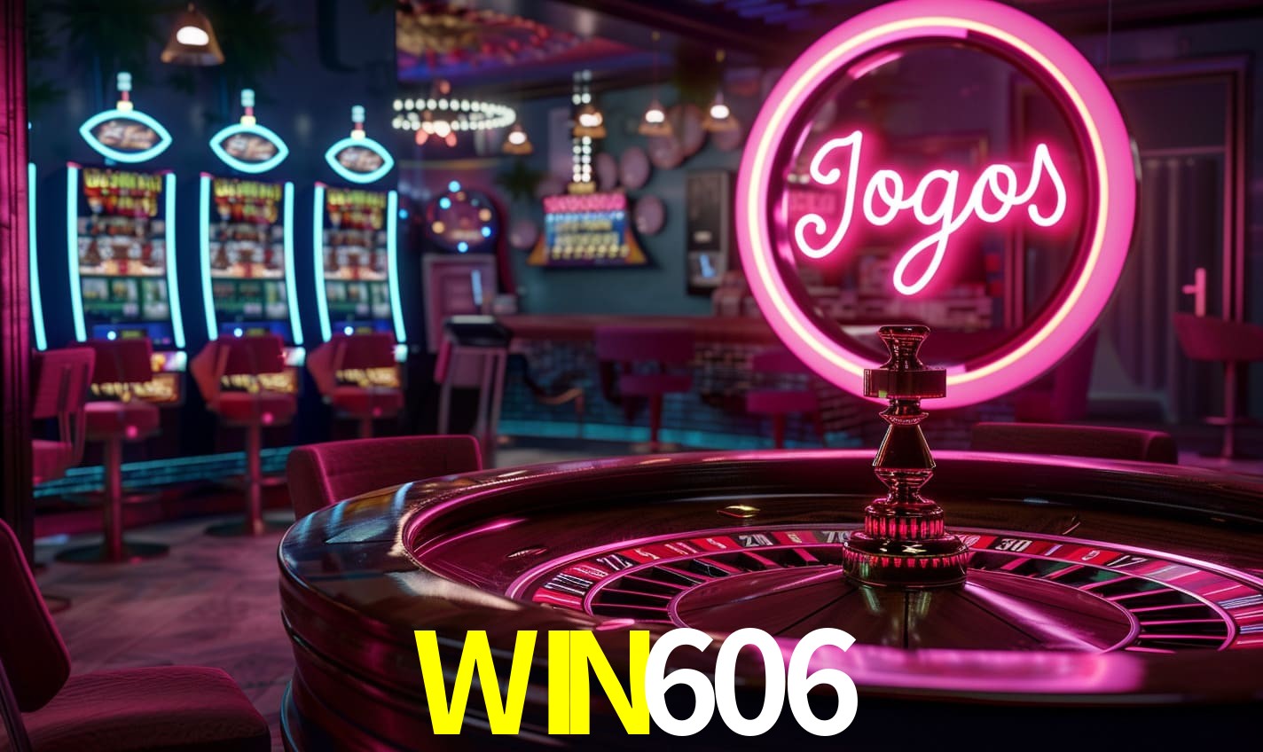 Jogos de Mesa Premium WIN606 - Blackjack, Roleta, Baccarat